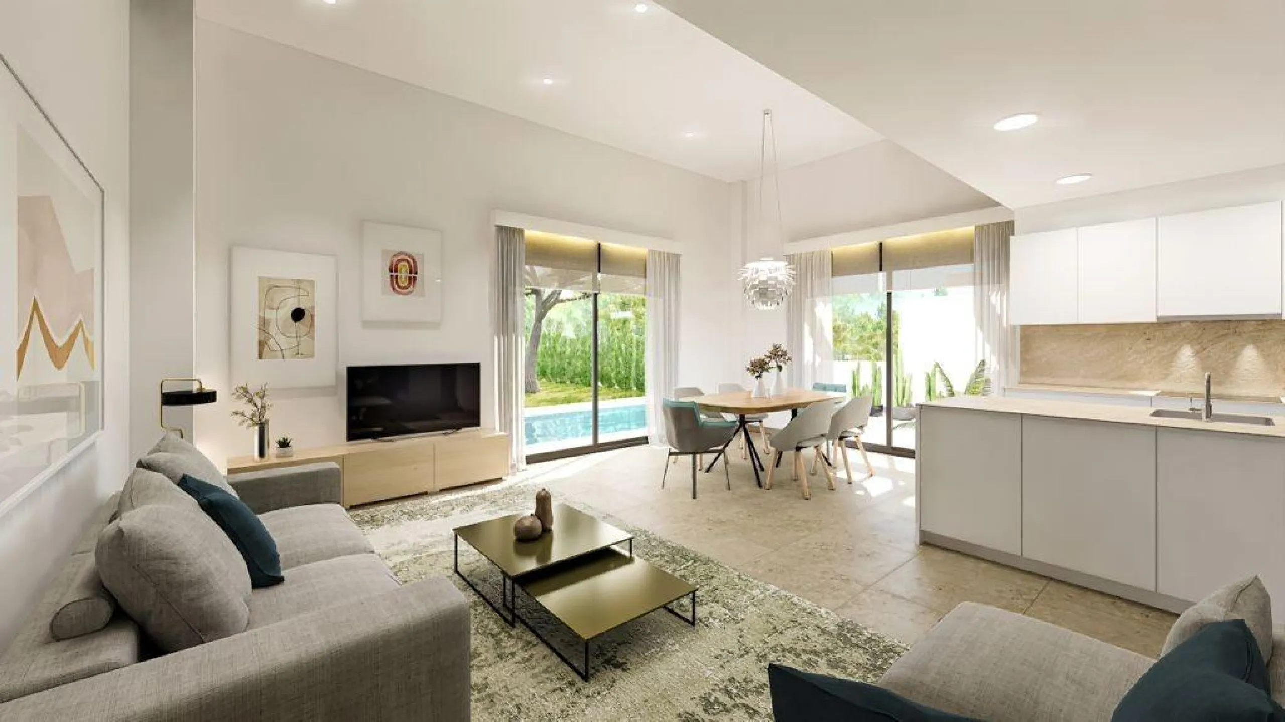 Single-family homes with private pool