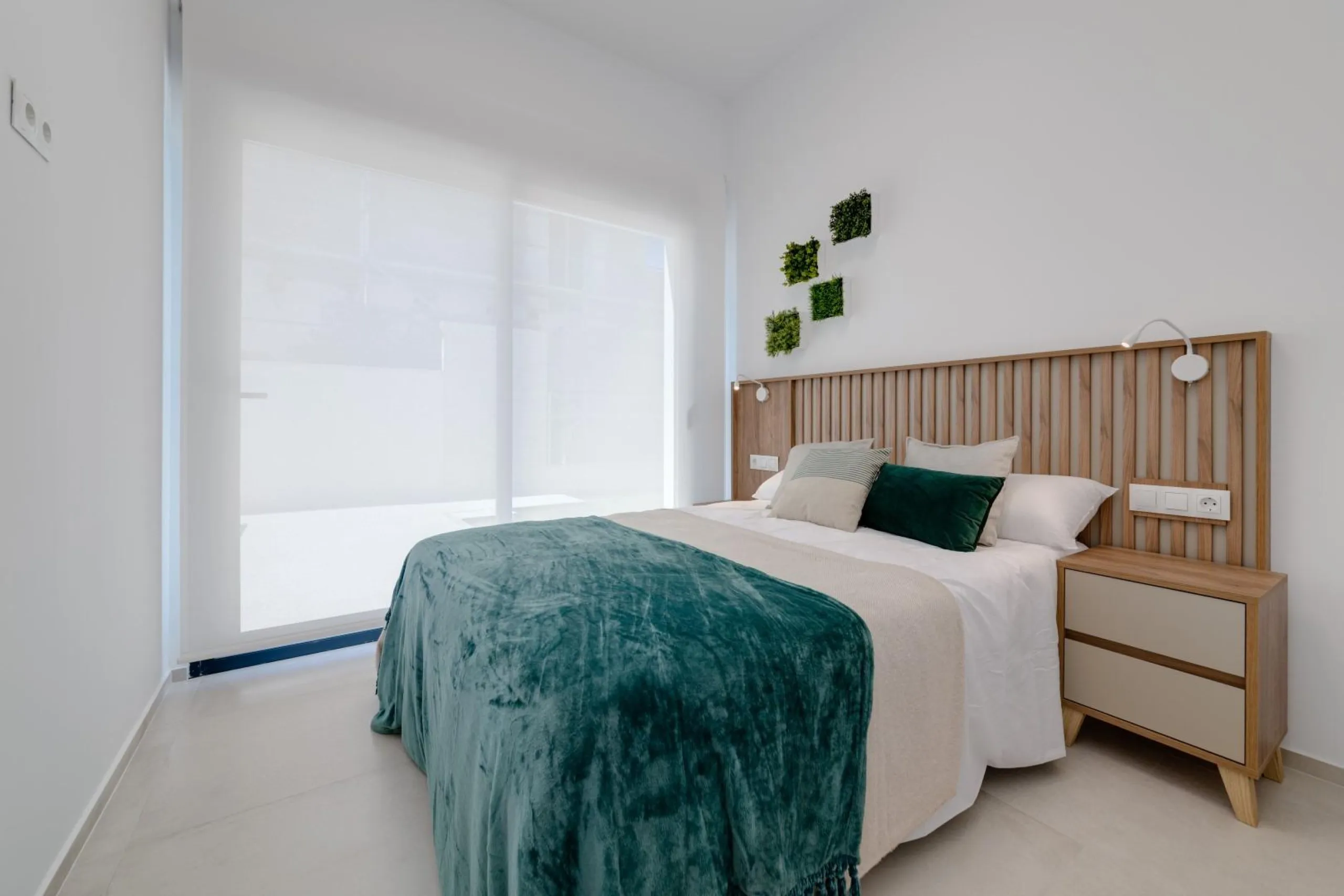 Luxury villas surrounded by green areas and golf courses