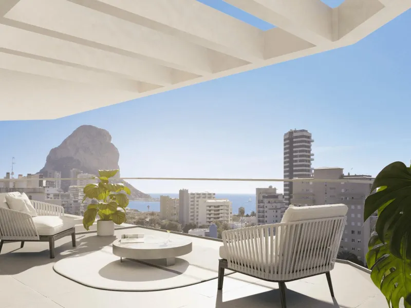 Tu vida frente al Mediterráneo · Apartamentos y áticos en Calpe a 200 m de la playa