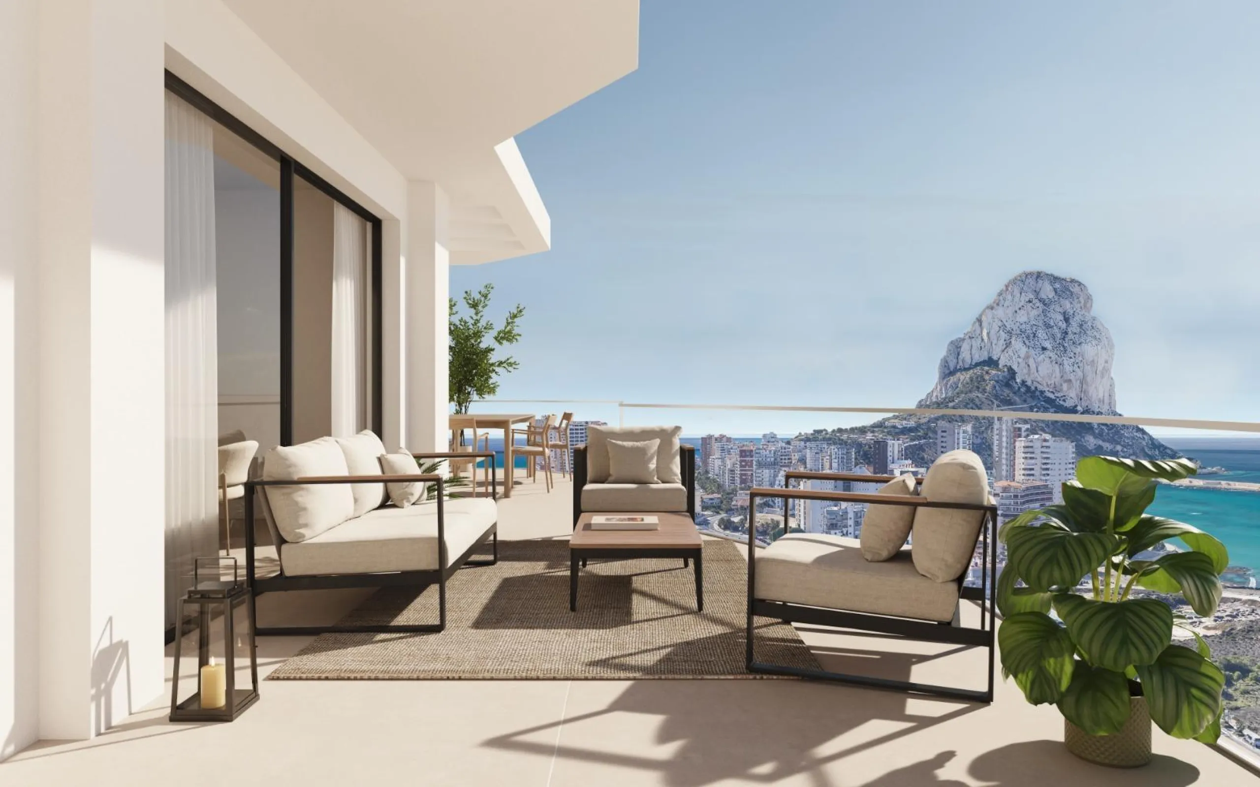 Tu vida frente al Mediterráneo · Apartamentos y áticos en Calpe a 200 m de la playa