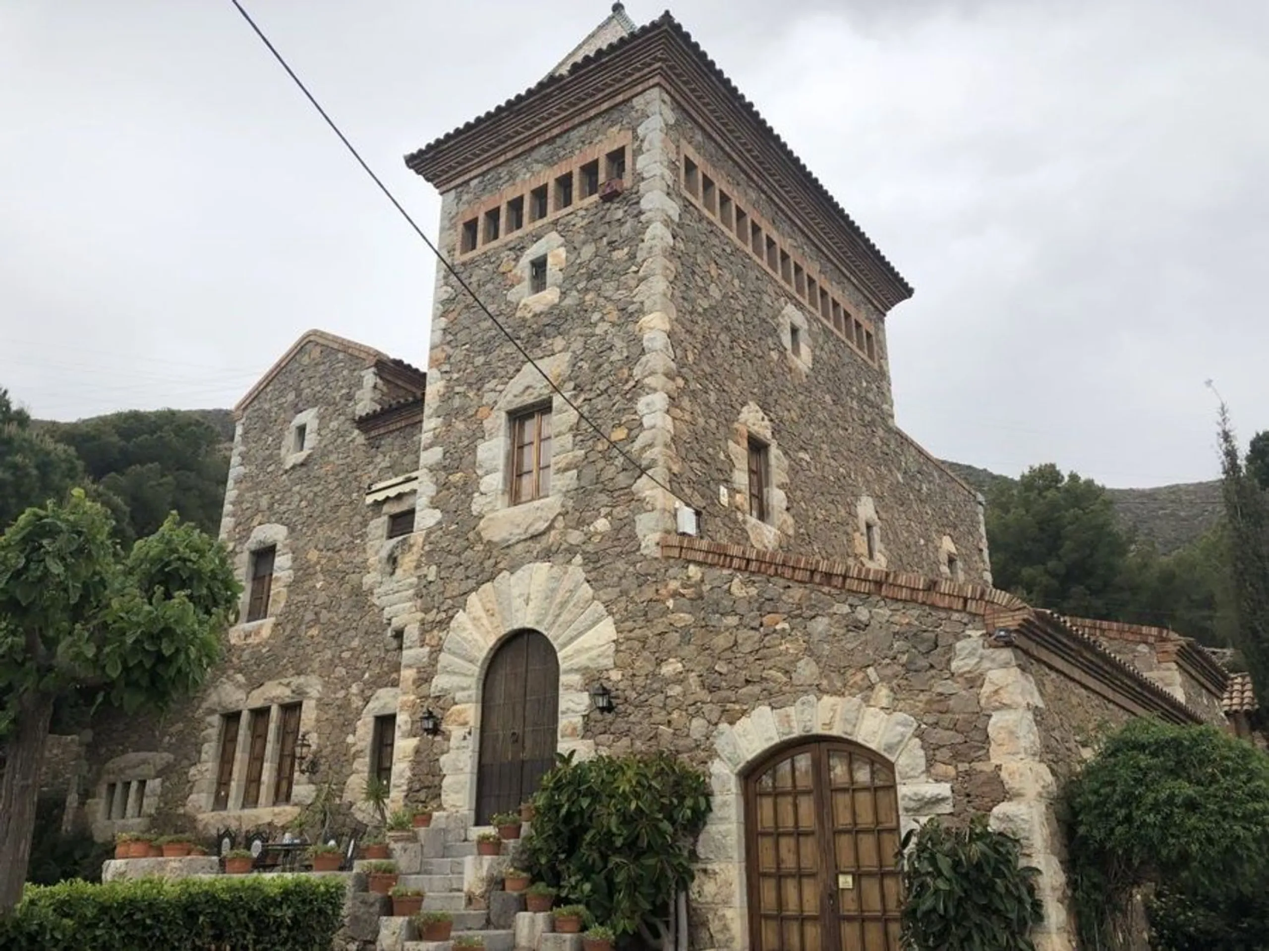 Historic modernist masia with sea views in Castelldefels, Barcelona