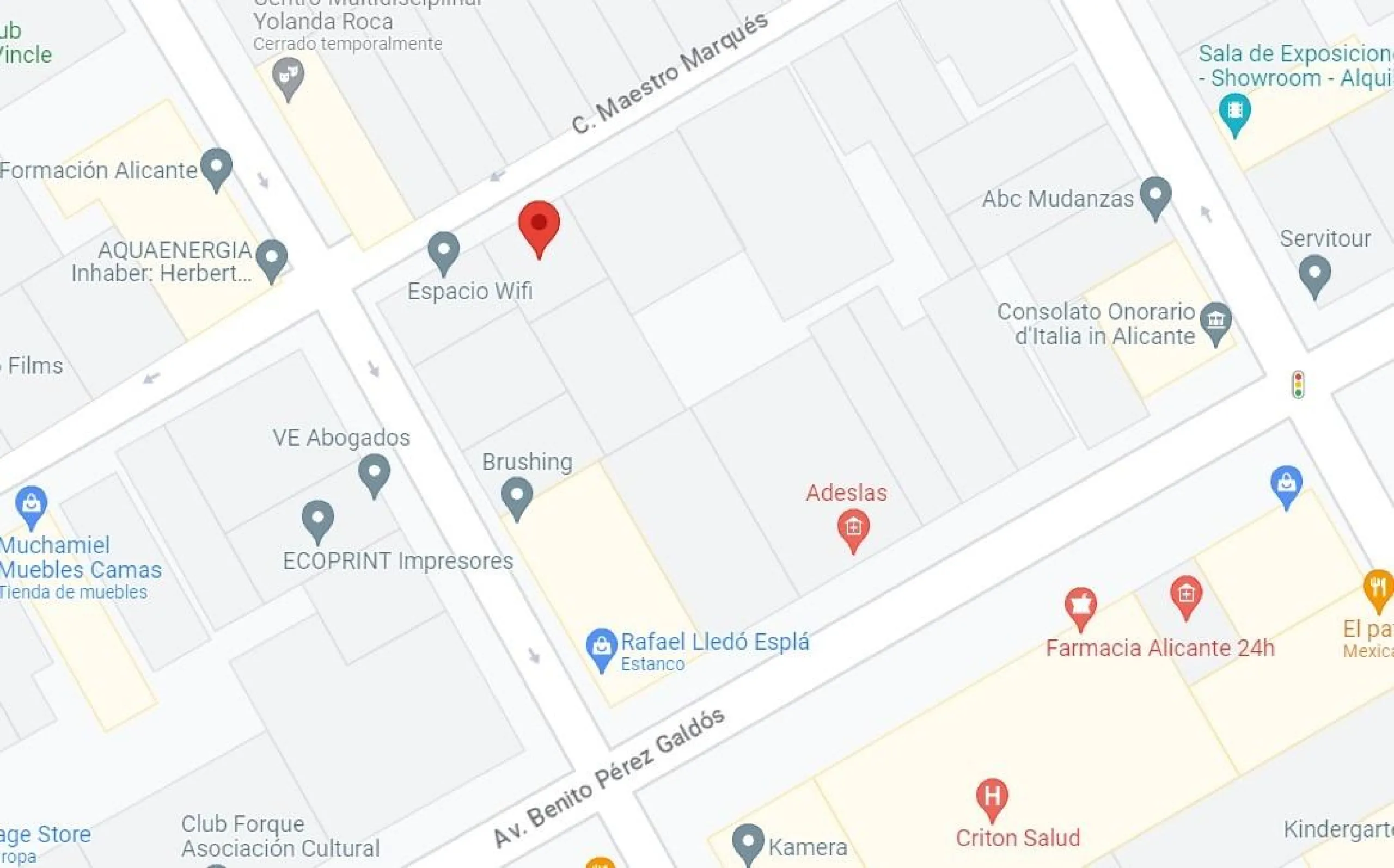SOLAR EN VENTA EN ALICANTE - MERCADO - ESCUELA DE IDIOMAS