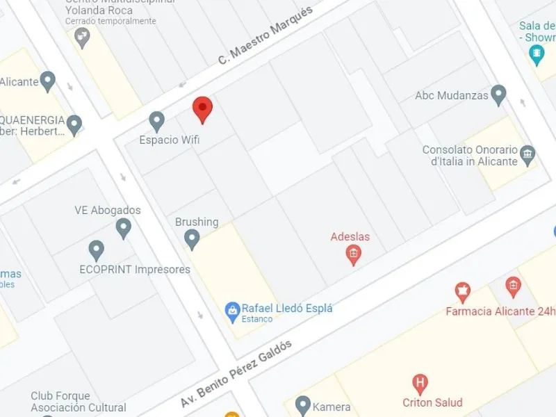 SOLAR EN VENTA EN ALICANTE - MERCADO - ESCUELA DE IDIOMAS