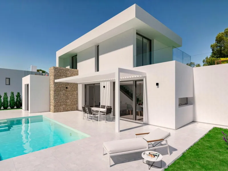 New luxury villas with private pool in Sierra Cortina
