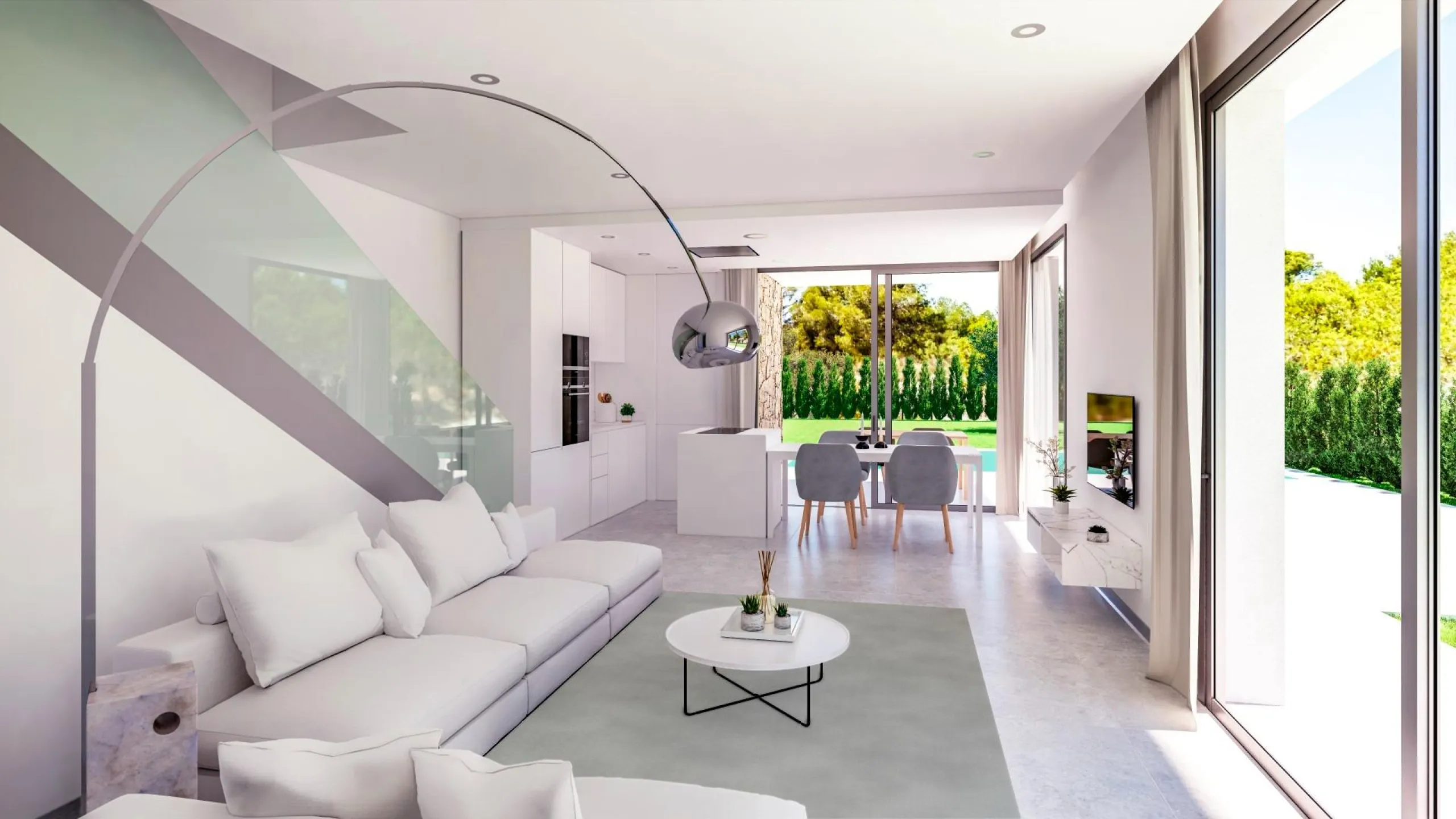 New luxury villas with private pool in Sierra Cortina
