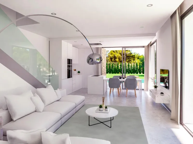 New luxury villas with private pool in Sierra Cortina