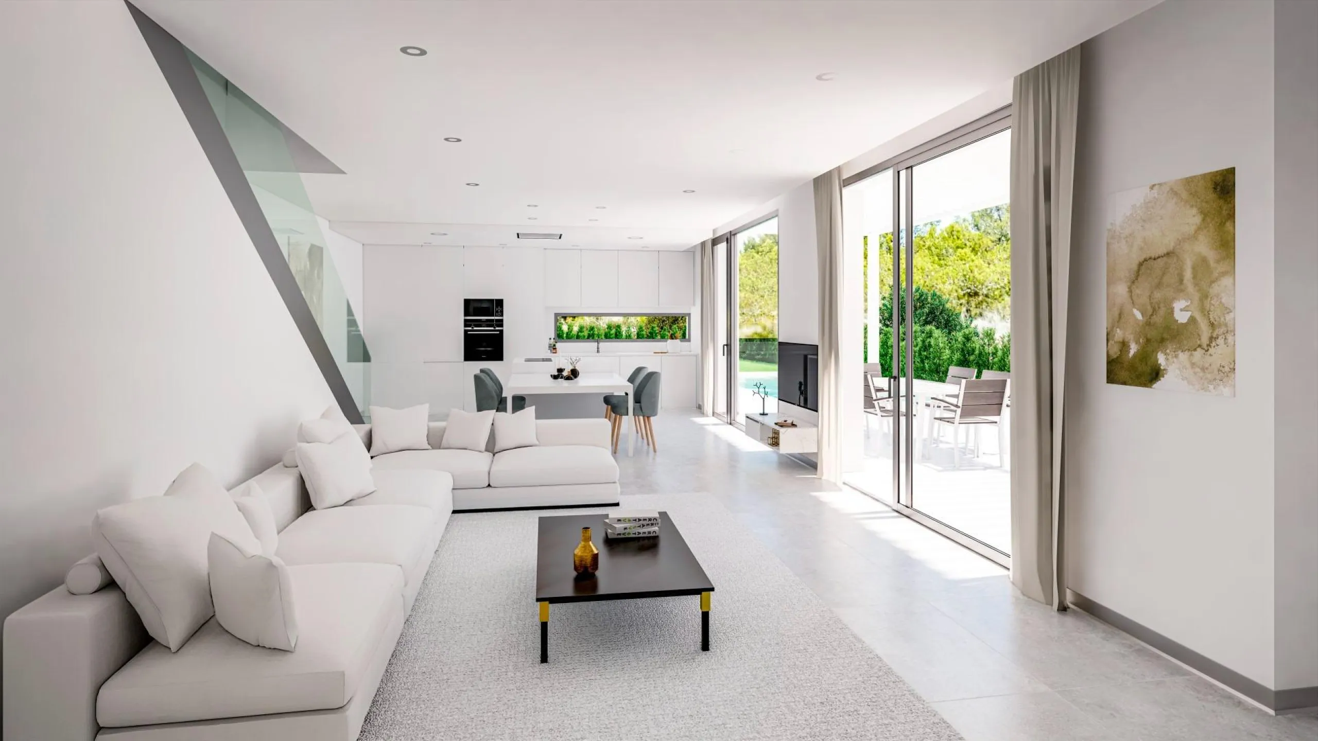 New luxury villas with private pool in Sierra Cortina