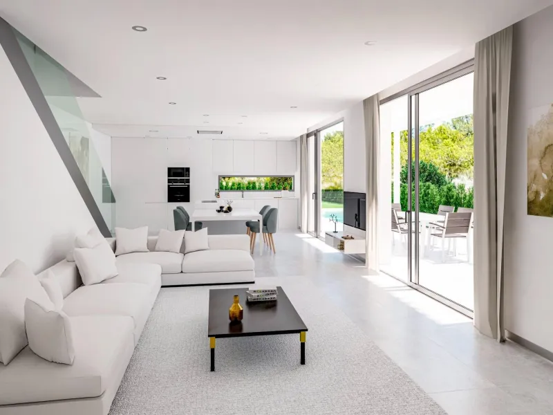 New luxury villas with private pool in Sierra Cortina