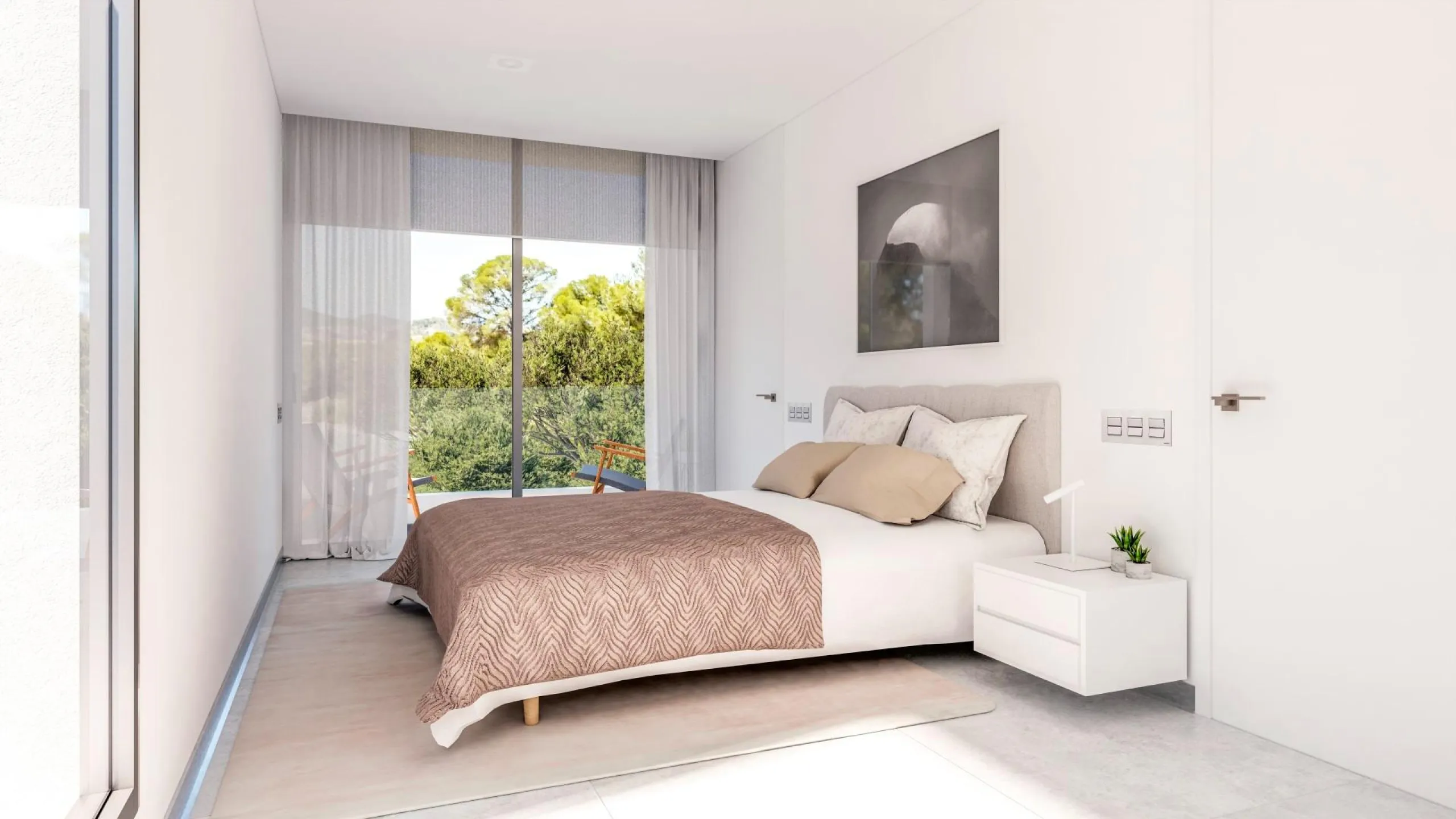 New luxury villas with private pool in Sierra Cortina
