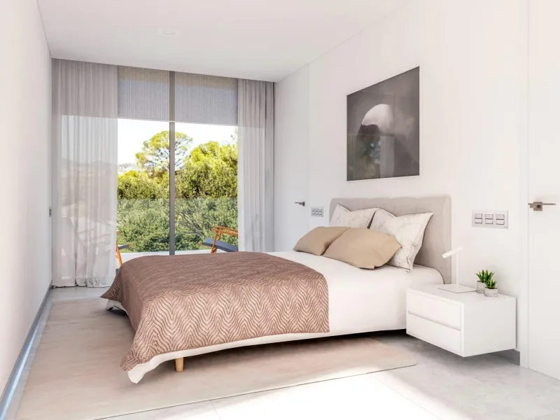 New luxury villas with private pool in Sierra Cortina
