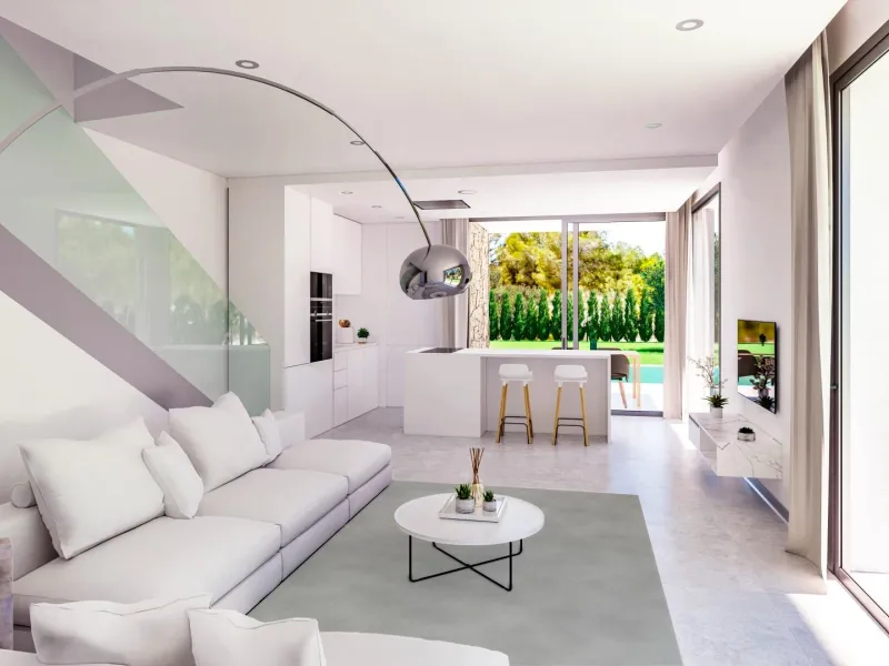 New luxury villas with private pool in Sierra Cortina