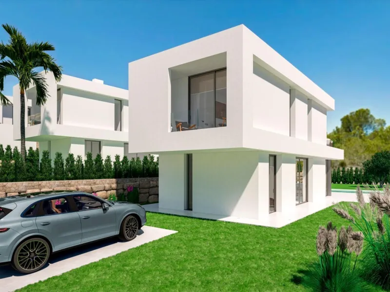 New luxury villas with private pool in Sierra Cortina
