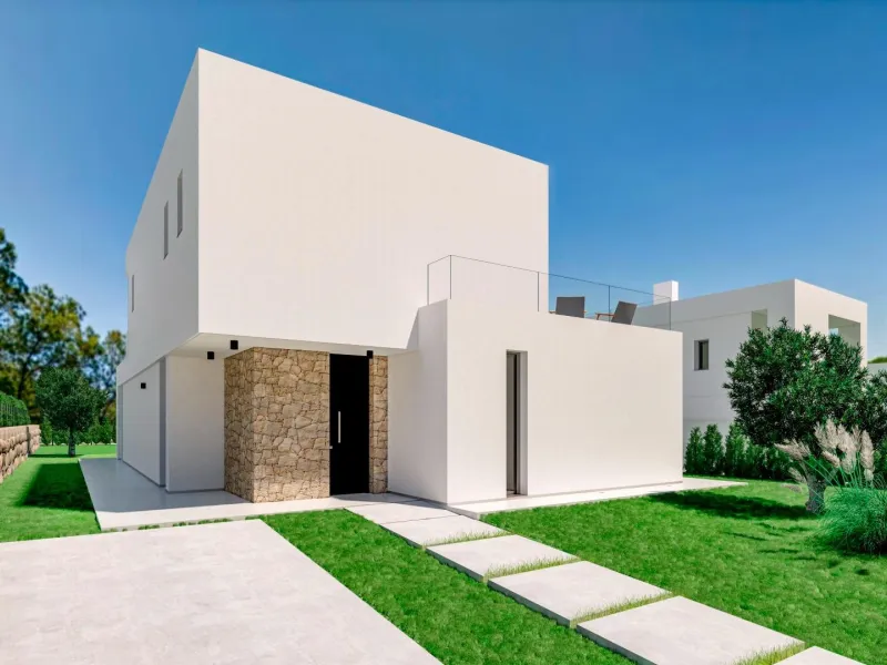 New luxury villas with private pool in Sierra Cortina
