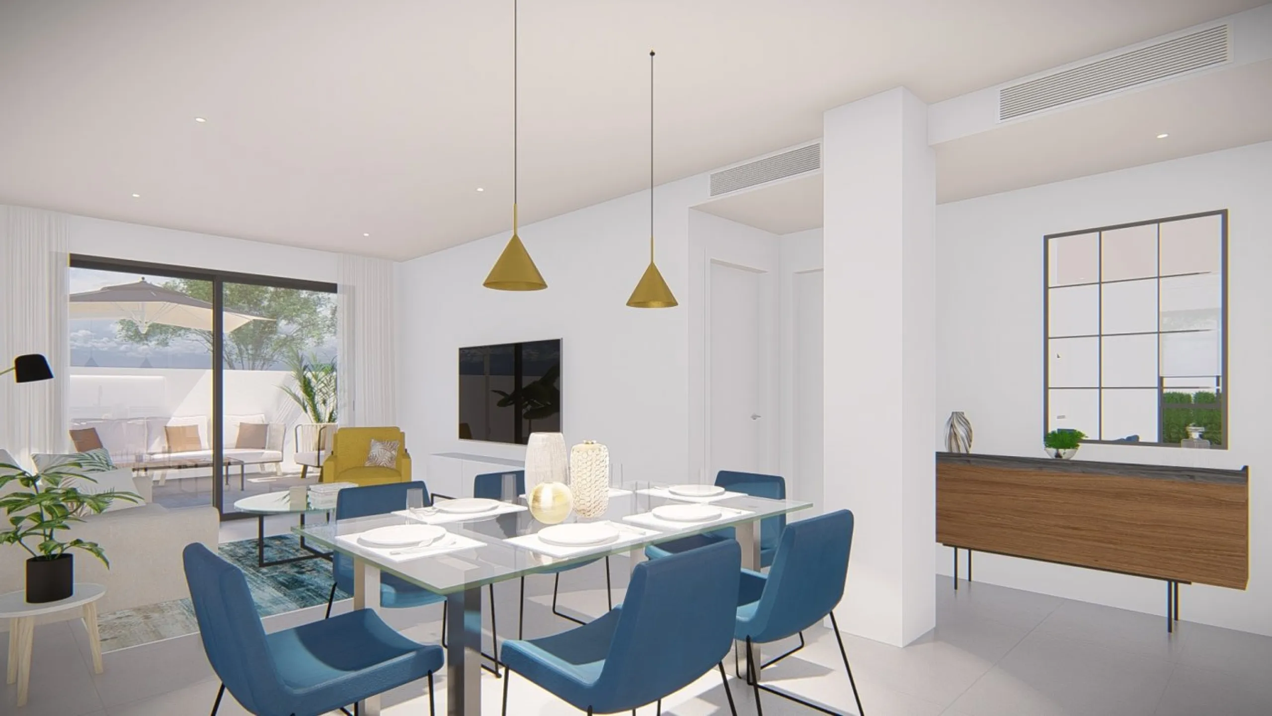 Apartamentos de nueva construcción cerca de Playa Paraiso.