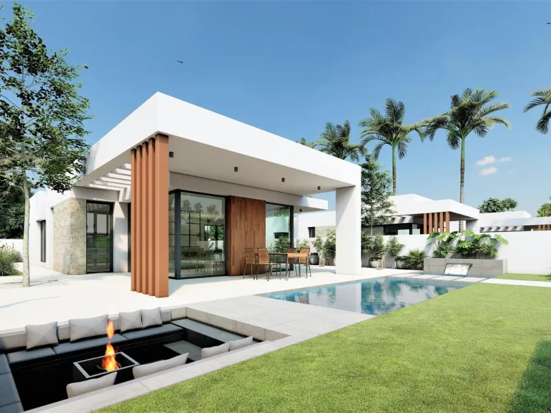 VILLAS DE OBRA NUEVA EN SAN FULGENCIO
