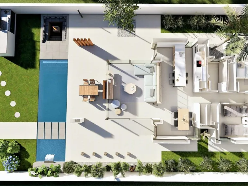 VILLAS DE OBRA NUEVA EN SAN FULGENCIO