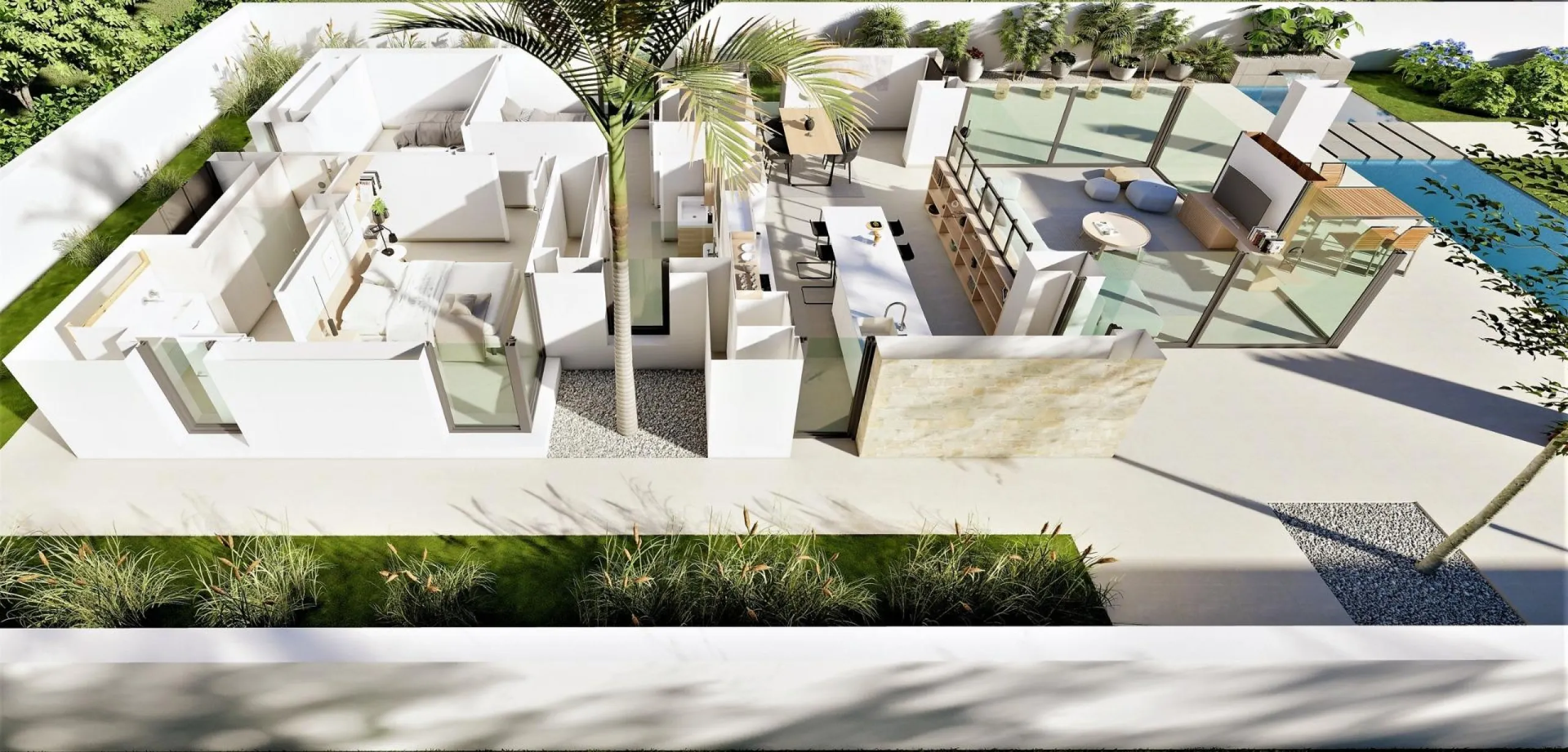 VILLAS DE OBRA NUEVA EN SAN FULGENCIO