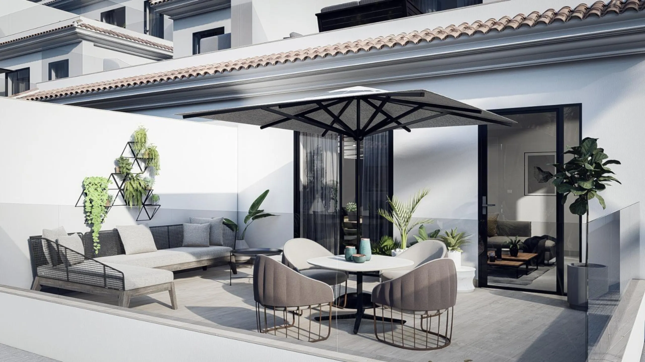 Latest semi-detached houses of new construction in Mutxamel