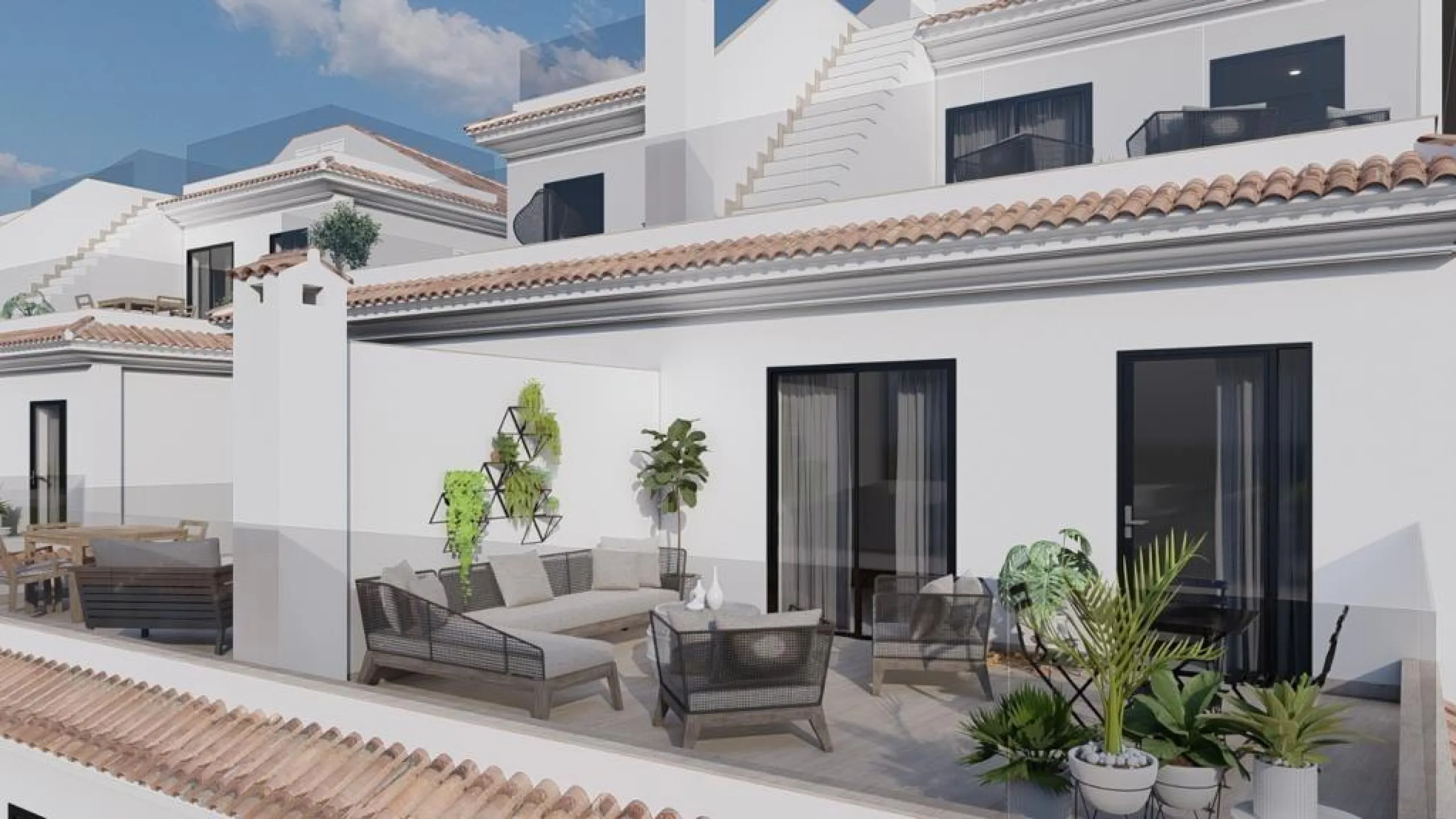 Latest semi-detached houses of new construction in Mutxamel