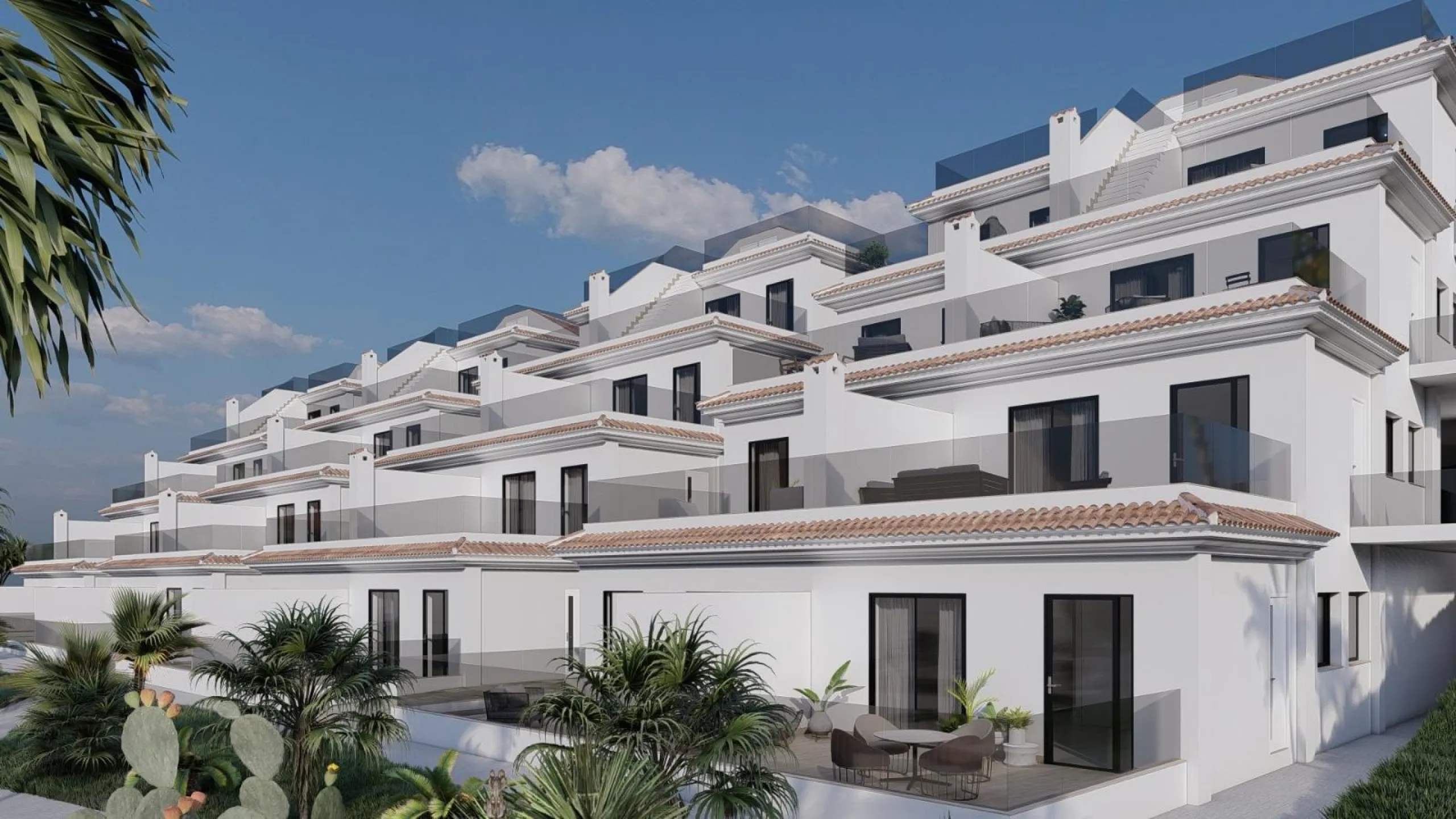 Latest semi-detached houses of new construction in Mutxamel