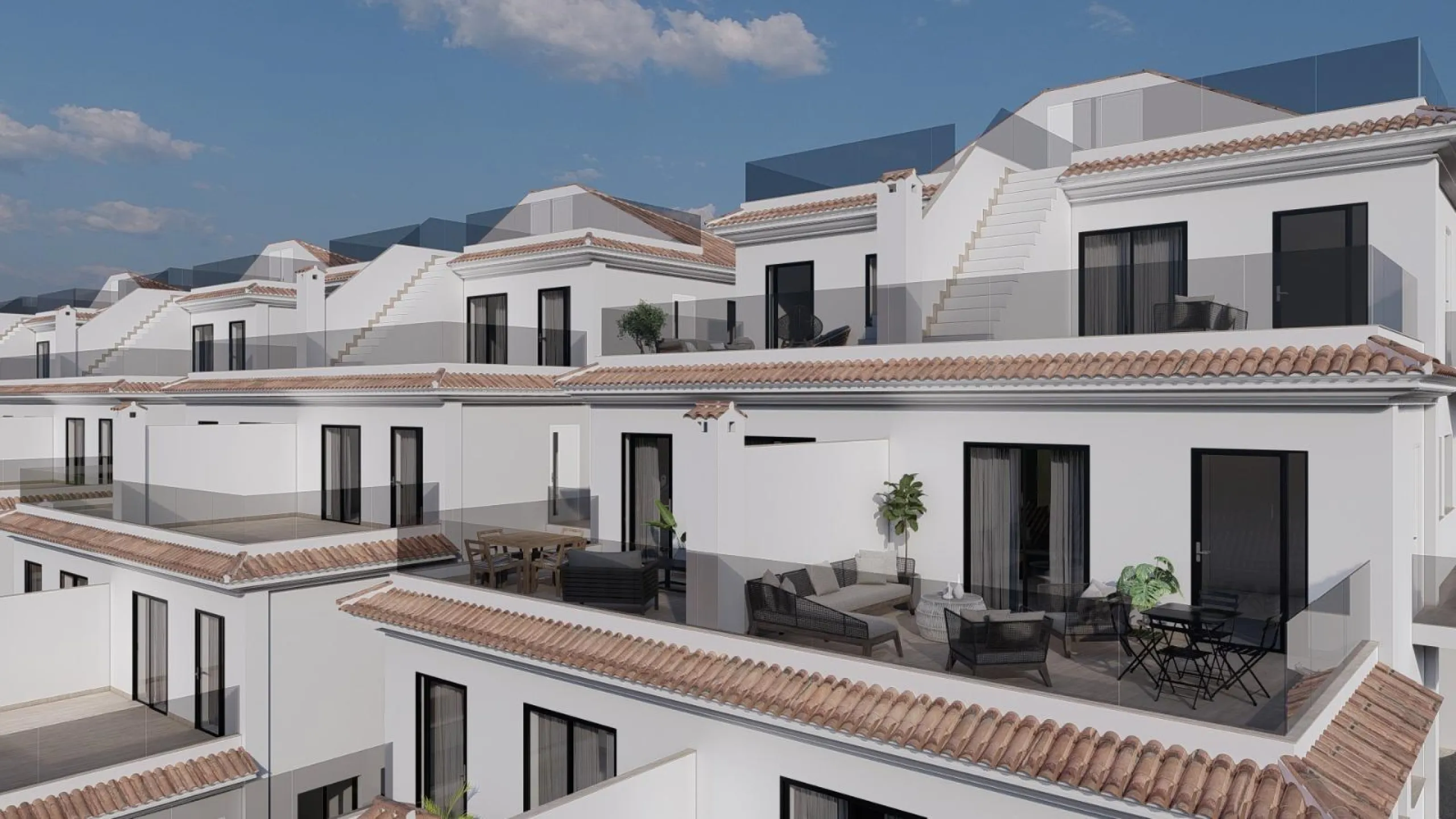 Latest semi-detached houses of new construction in Mutxamel
