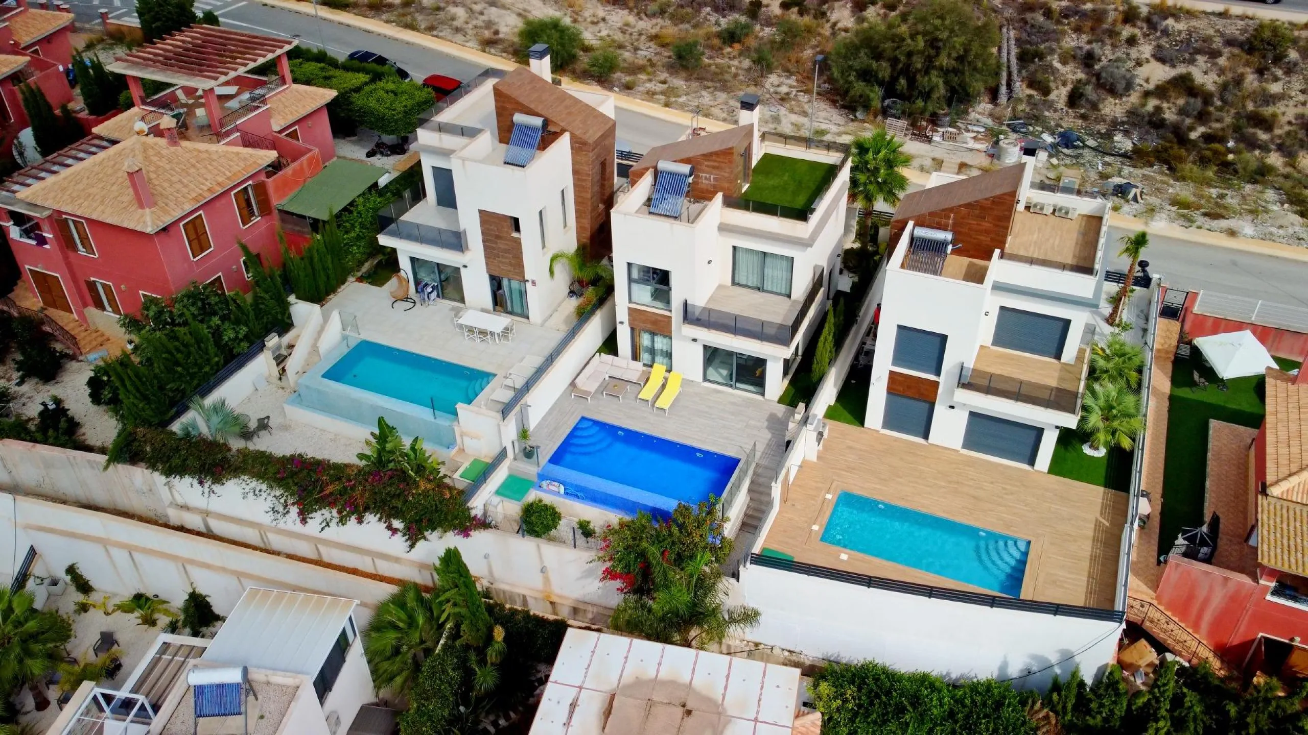 Moderna Villa con vistas al mar desde todas las habitaciones en Balcón de Finestrat