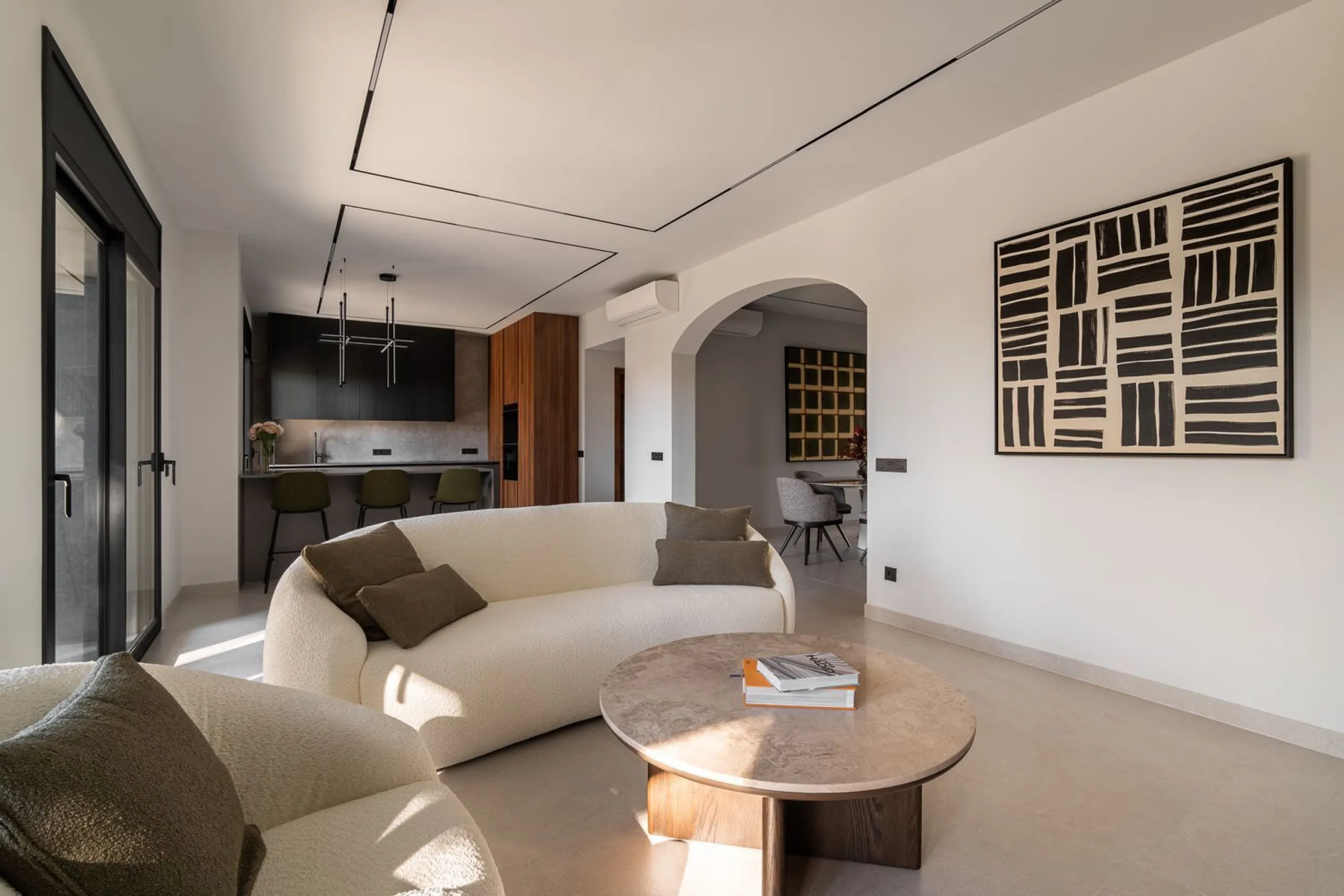 Modern new-build villa with sea views in Bellamar, Castelldefels