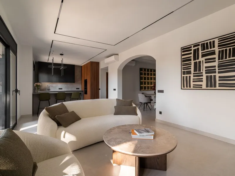 Modern new-build villa with sea views in Bellamar, Castelldefels