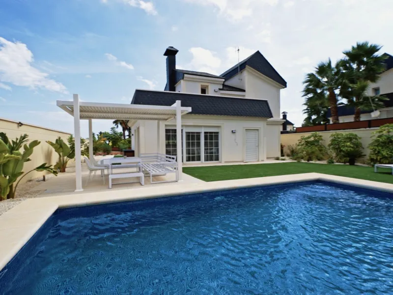 Beautiful two-story villa with an exquisite design