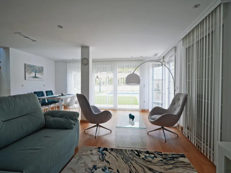 Beautiful two-story villa with an exquisite design