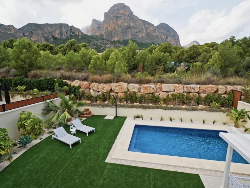Beautiful two-story villa with an exquisite design