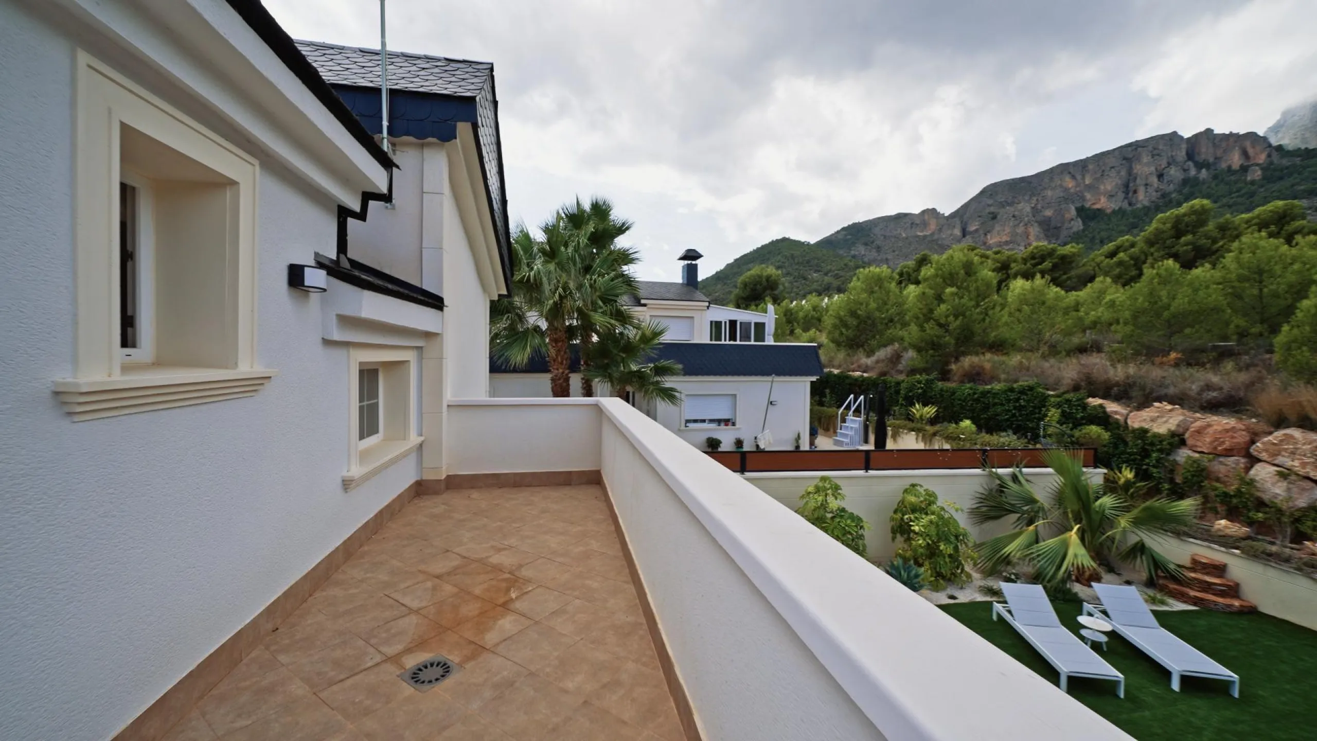 Beautiful two-story villa with an exquisite design