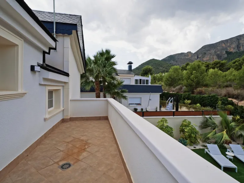 Beautiful two-story villa with an exquisite design