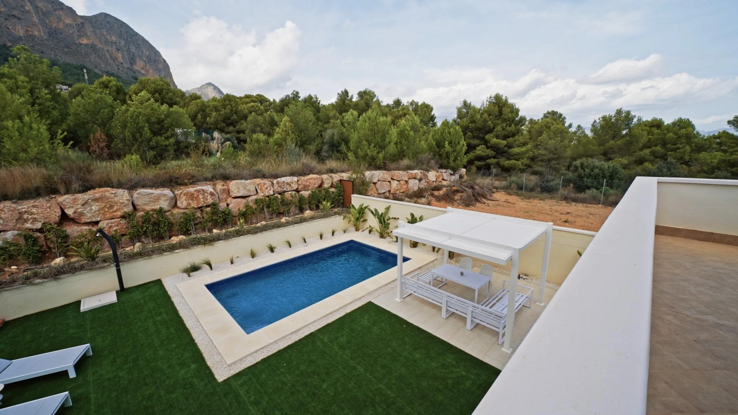 Beautiful two-story villa with an exquisite design