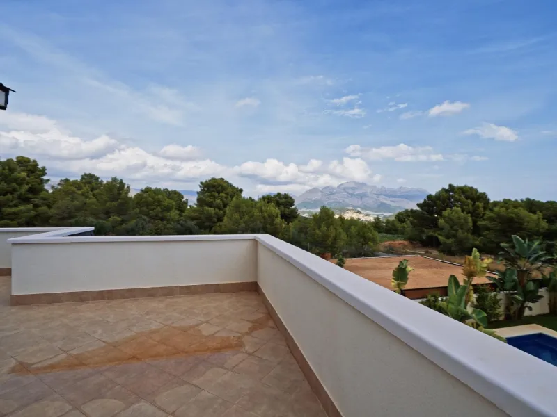 Beautiful two-story villa with an exquisite design