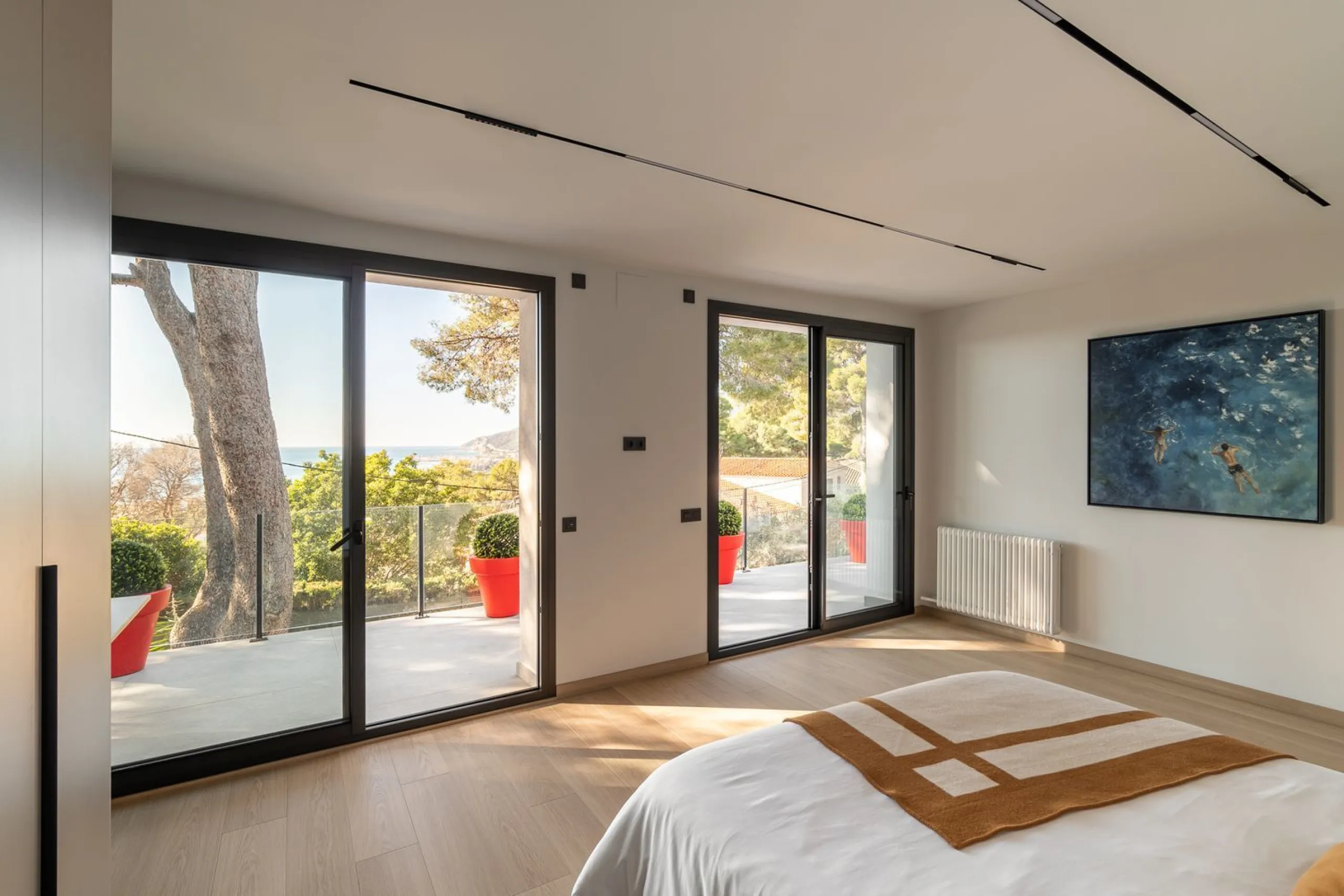 Modern new-build villa with sea views in Bellamar, Castelldefels