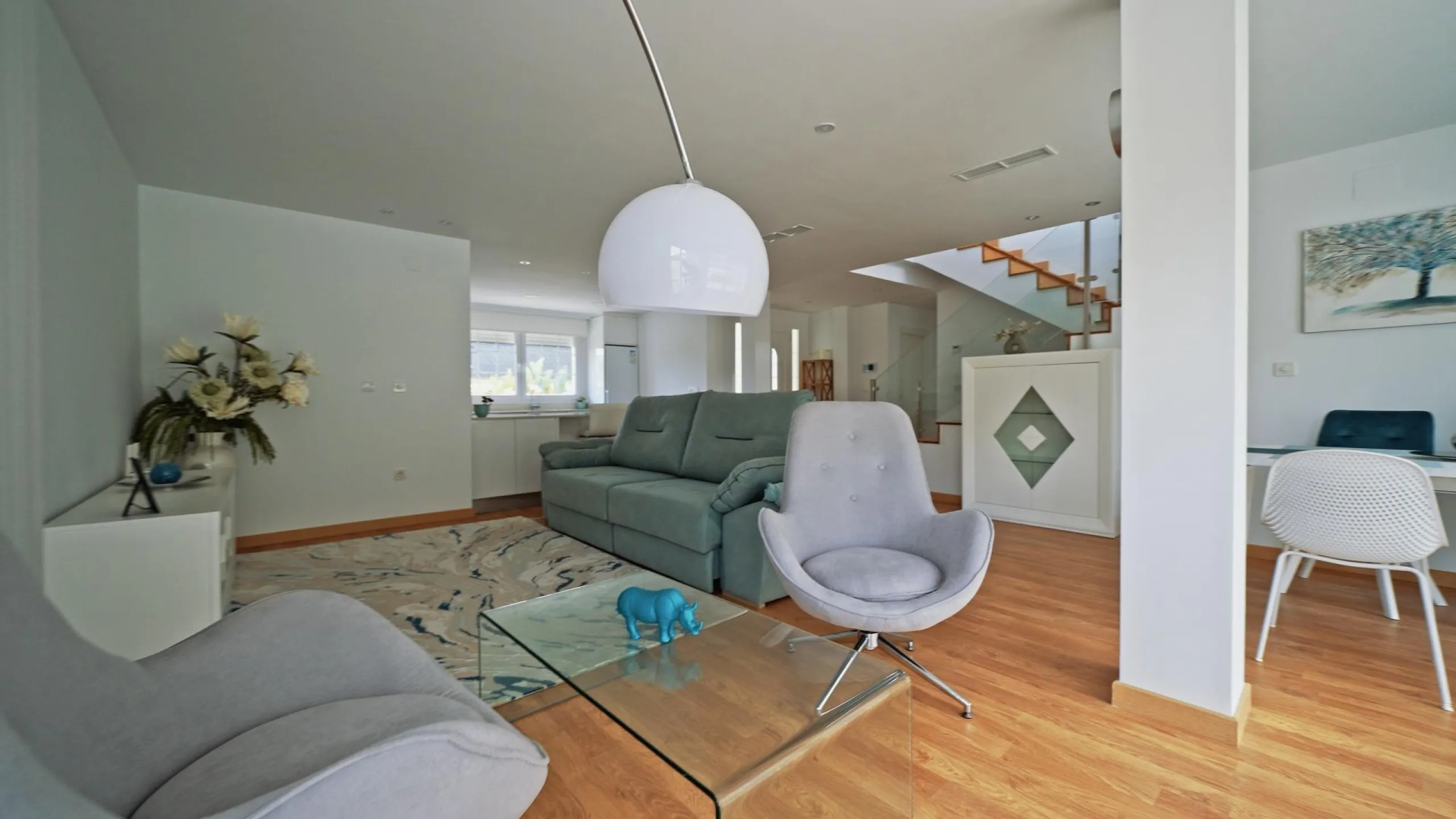 Beautiful two-story villa with an exquisite design