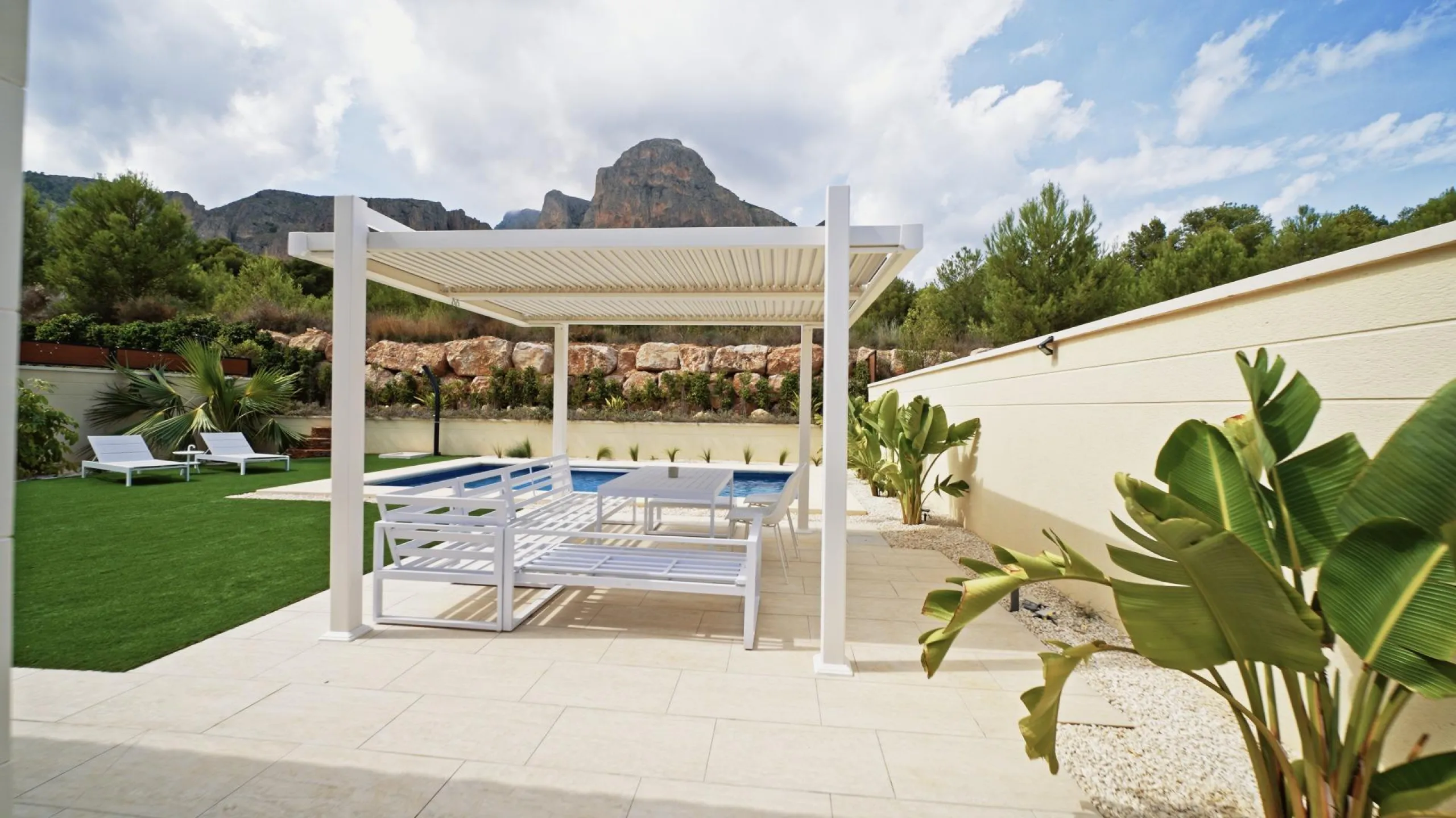 Beautiful two-story villa with an exquisite design