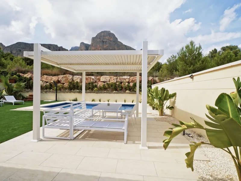 Beautiful two-story villa with an exquisite design