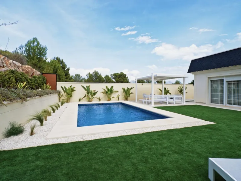 Beautiful two-story villa with an exquisite design