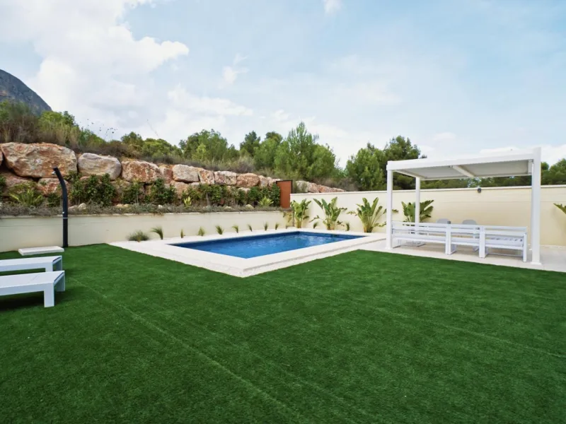 Beautiful two-story villa with an exquisite design