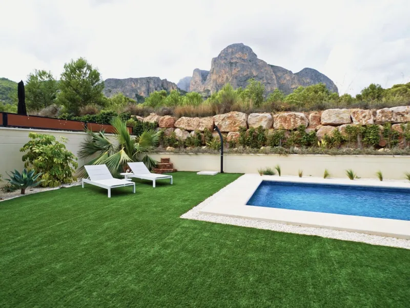 Beautiful two-story villa with an exquisite design
