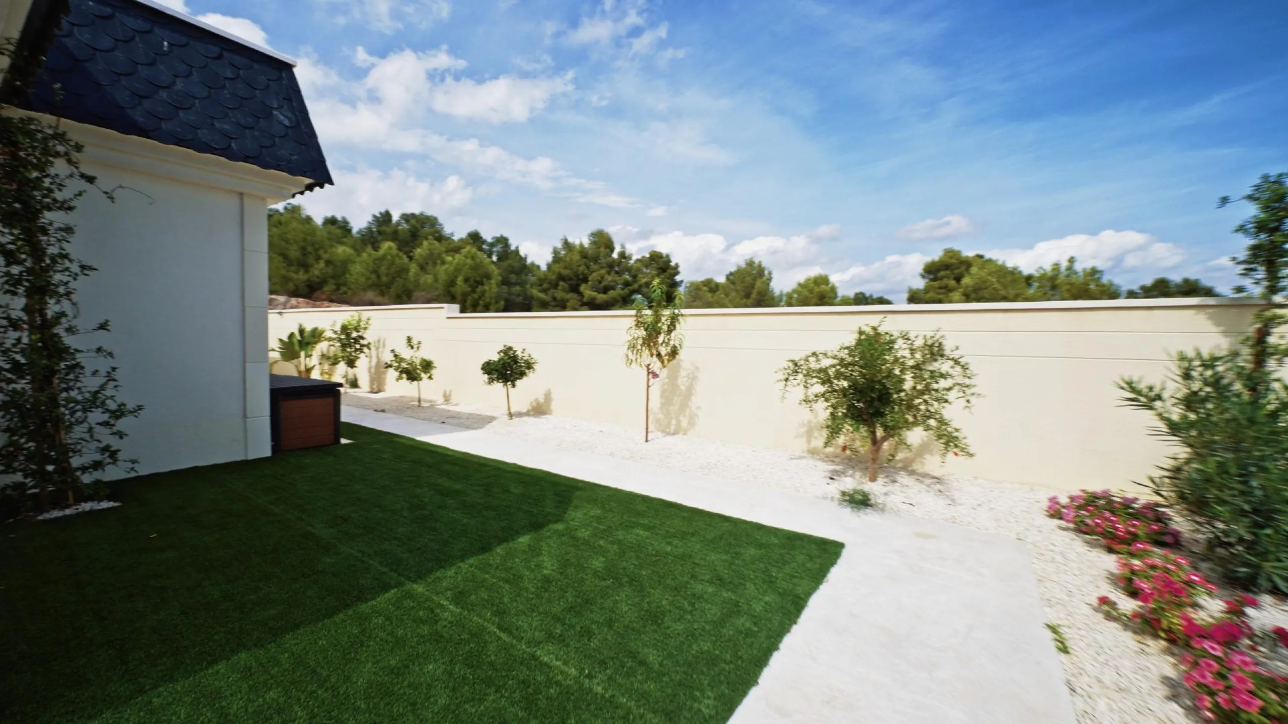 Beautiful two-story villa with an exquisite design