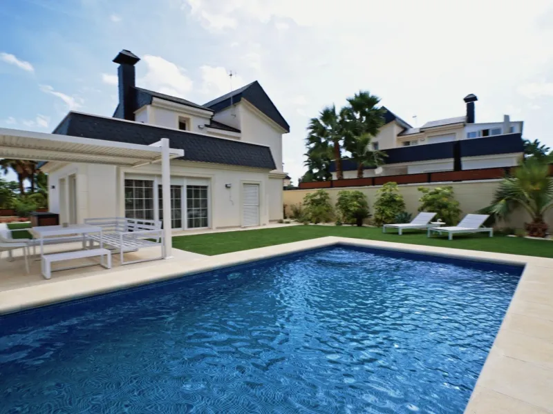 Beautiful two-story villa with an exquisite design