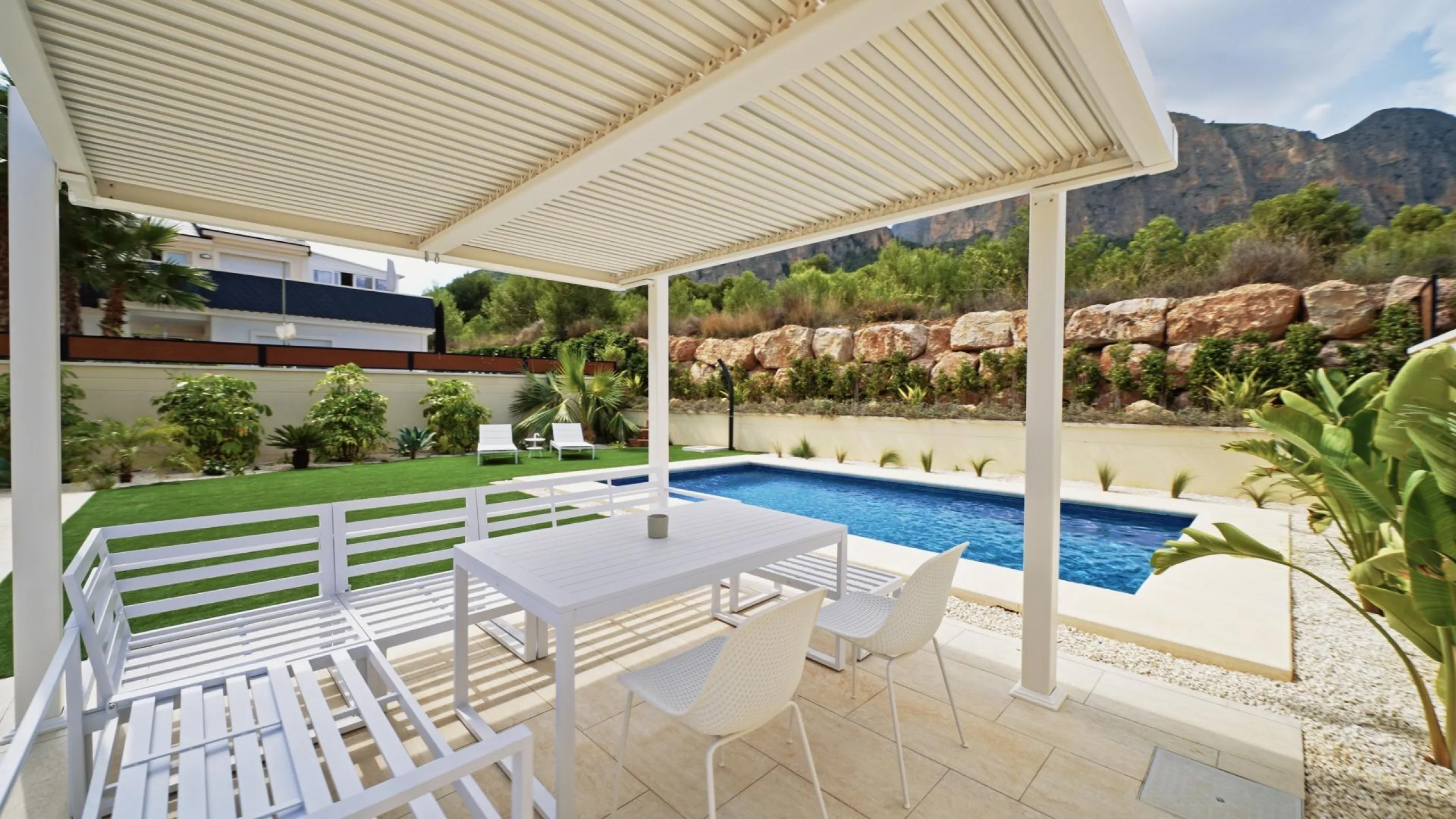 Beautiful two-story villa with an exquisite design