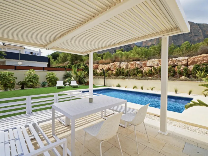 Beautiful two-story villa with an exquisite design