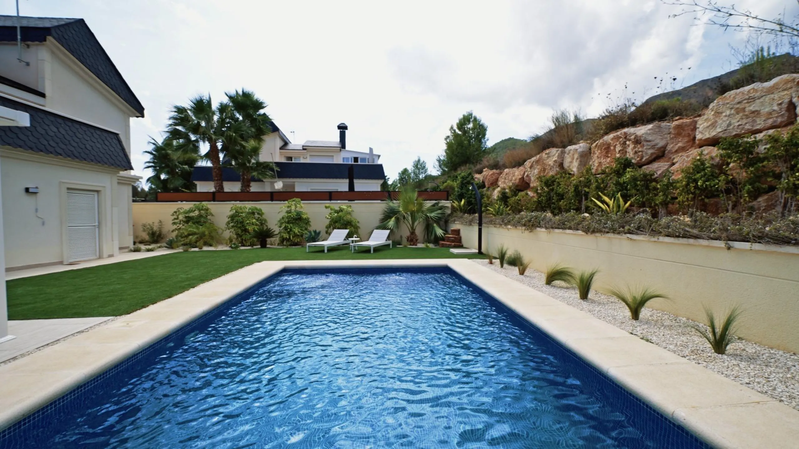 Beautiful two-story villa with an exquisite design