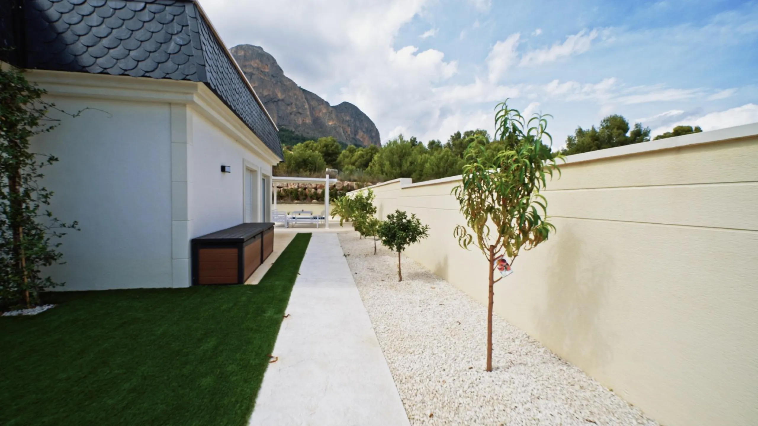 Beautiful two-story villa with an exquisite design