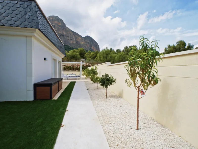 Beautiful two-story villa with an exquisite design