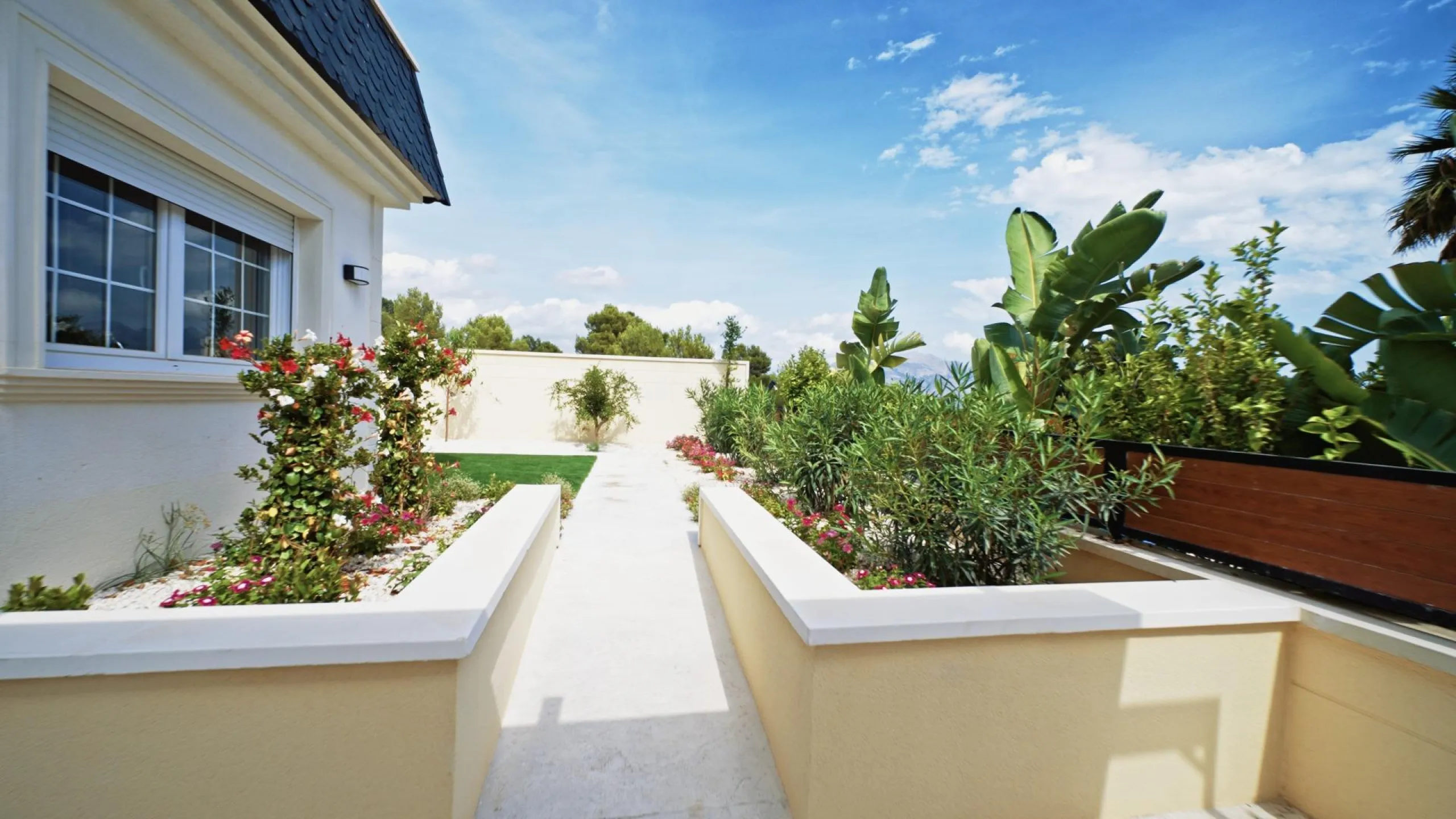 Beautiful two-story villa with an exquisite design